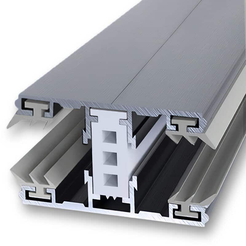 Verbindungsprofil Thermomittelsystem – Alu / Thermo – für 25 mm Doppelstegplatten
