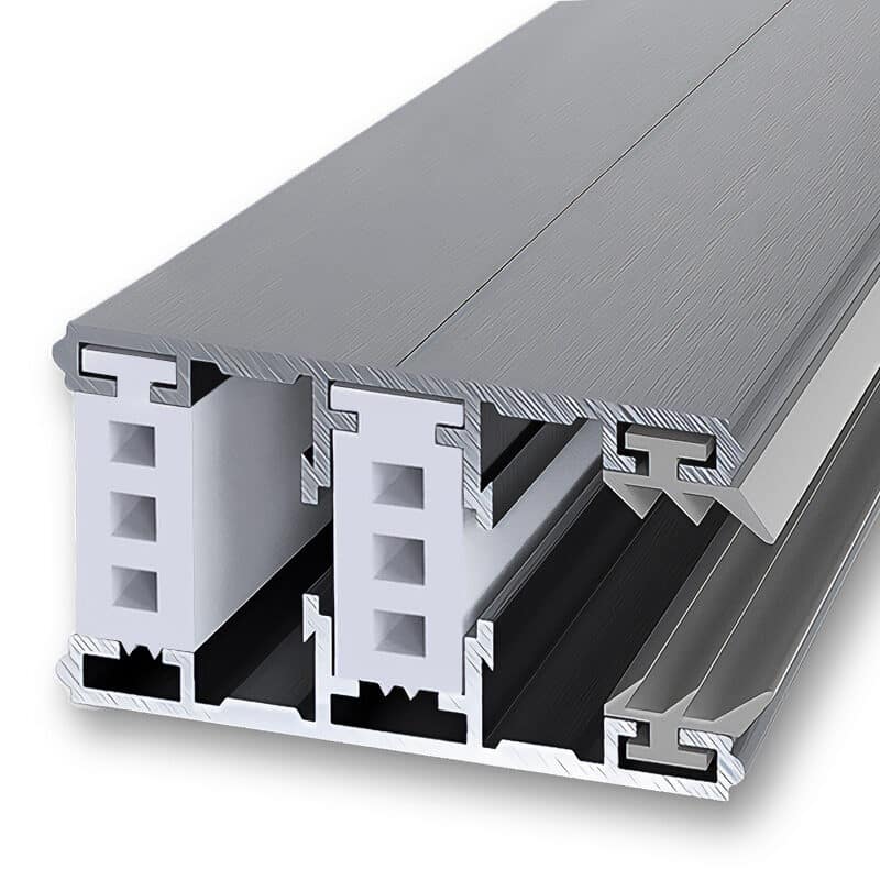 Randprofil Thermorandsystem – Alu / Thermo – für 25 mm Doppelstegplatten