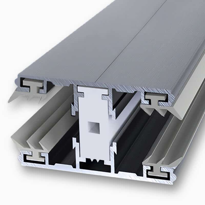 Verbindungsprofil Thermomittelsystem – Alu / Thermo – für 6 mm Doppelstegplatten