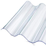Wellplatte Acryl Sinus 76/18 – 3 mm | farblos/klar