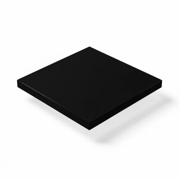 Acrylglas schwarz Typ 4299 – DEGLAS® GS; deckend, 0 % Lichtdurchlässigkeit
