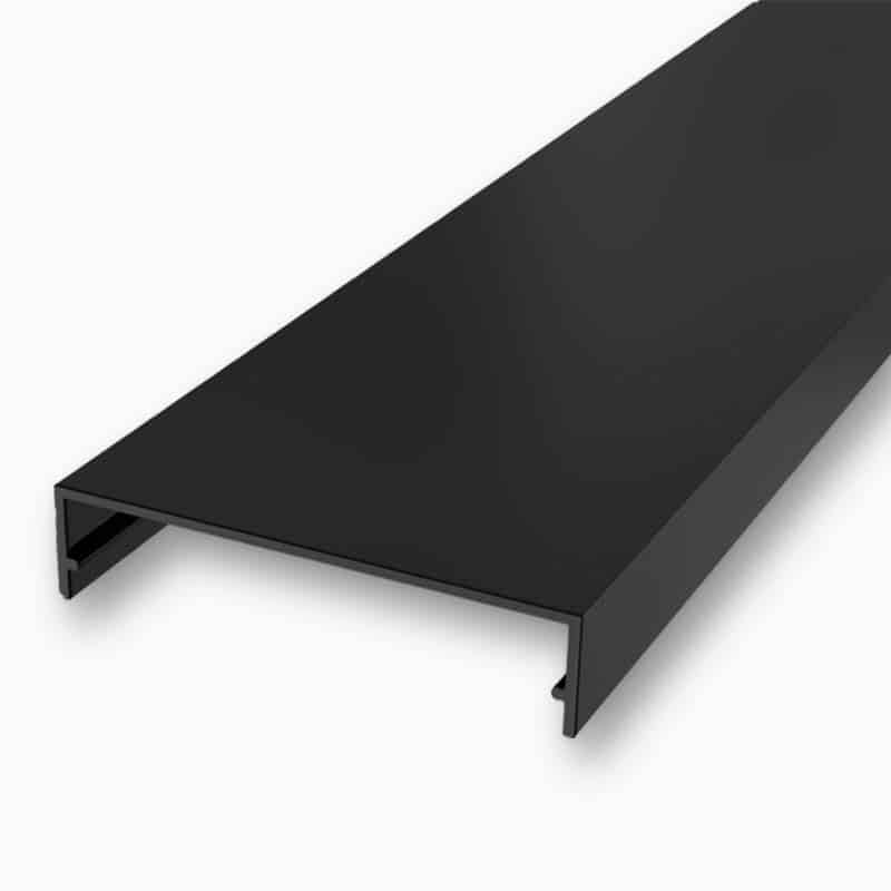 Klemmdeckel 60 mm anthrazit