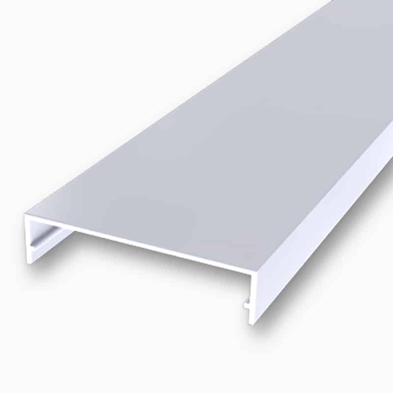 Klemmdeckel 60 mm weiß