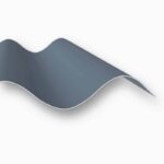 Wellplatten GFK Sinus 177/51 P6  | 2 mm | anthrazit - Wellplatten