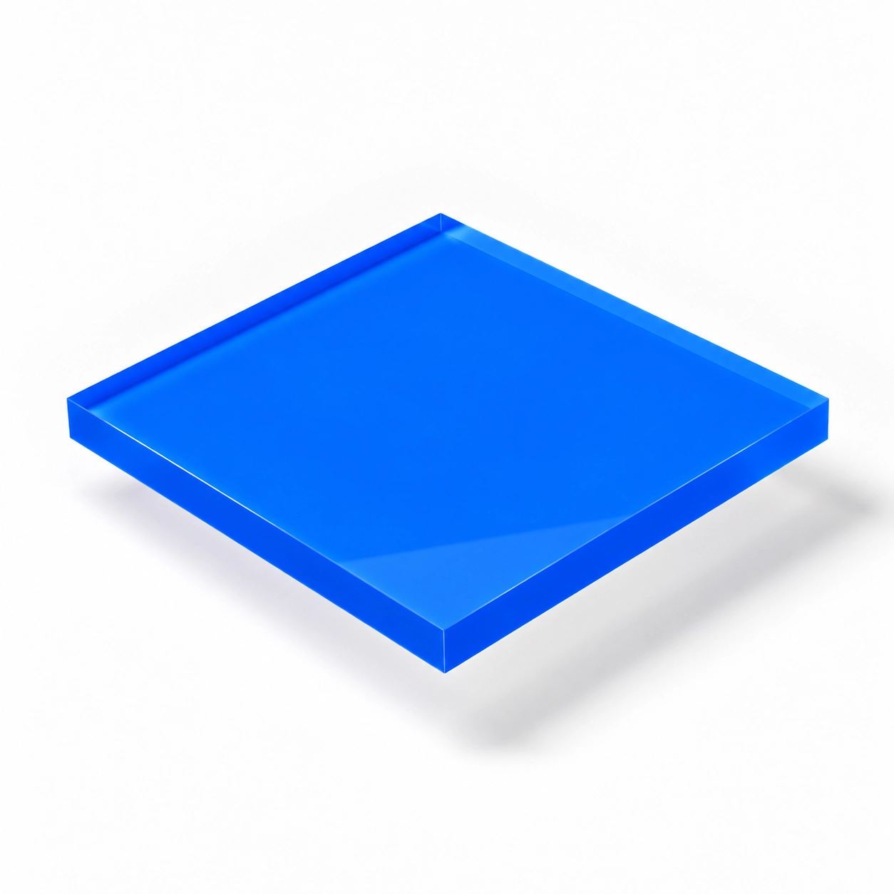 acrylglas-pmma-deglas-gs-blau-typ-4334-stegplatten24 DEGLASĀ® GS Acrylglas Blau Typ 4334, 3 mm ā gegossenes PMMA, transluzent, ca. 8 % LichtdurchlƤssigkeit, witterungs- & alterungsbestƤndig