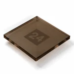 DEGLAS® GS Acrylglas Braun Typ 4708 – gegossenes PMMA, transparent, ca. 16 % Lichtdurchlässigkeit