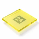 Acrylglas 3 mm - DEGLAS® GS Gelb Typ 4533