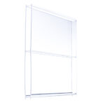 Doppelstegplatte 16 mm | Vertica 16/96 | farblos / klar - NO DRIP - Acrylglas