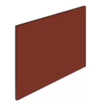 Muster - HPL Platten Ceramic Red - Kronoart®