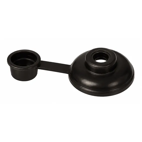 kombikappe-kurz-glatt-schwarz-m7-stegplatten24 Kombikappe Schwarz kurz glatt - M7 โ Bild 1