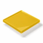 DEGLAS® XT Acrylglas Gelb Typ 70571, 3 mm – extrudiertes PMMA, transluzent, ca. 17 % Lichtdurchlässigkeit