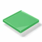 Acrylglas 3 mm grün Typ 70470 – DEGLAS® XT; transluzent, ca. 19 % Lichtdurchlässigkeit