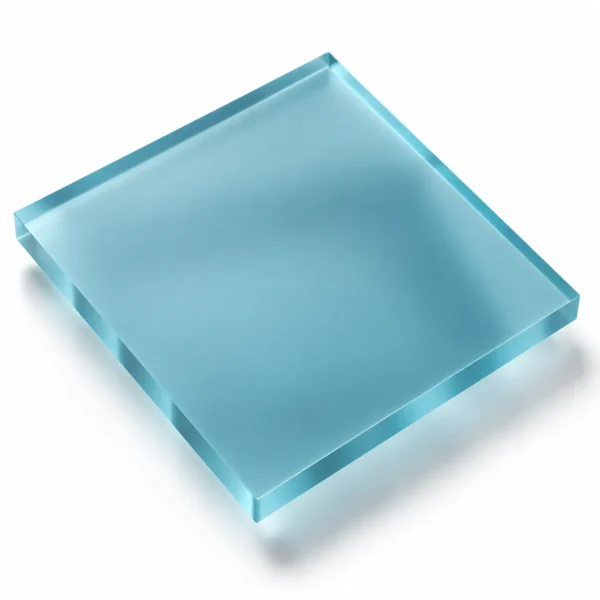 DEGLAS GS Acrylglas 4301 DC Ice blue beidseitig satiniert 61% LT 6mm