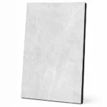 Aluverbundplatte ALUCOM® Design Interieur 3 mm – Aragon Weiß, Perlstruktur